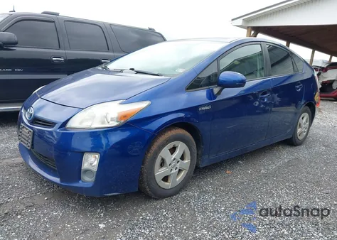 2011 Toyota Prius Two z USA, uszkodzony, nr VIN JTDKN3DU6B1384100